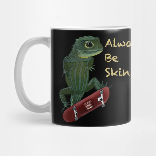 Always Be Skinkin (Dark Color) by Dirty Nerdy